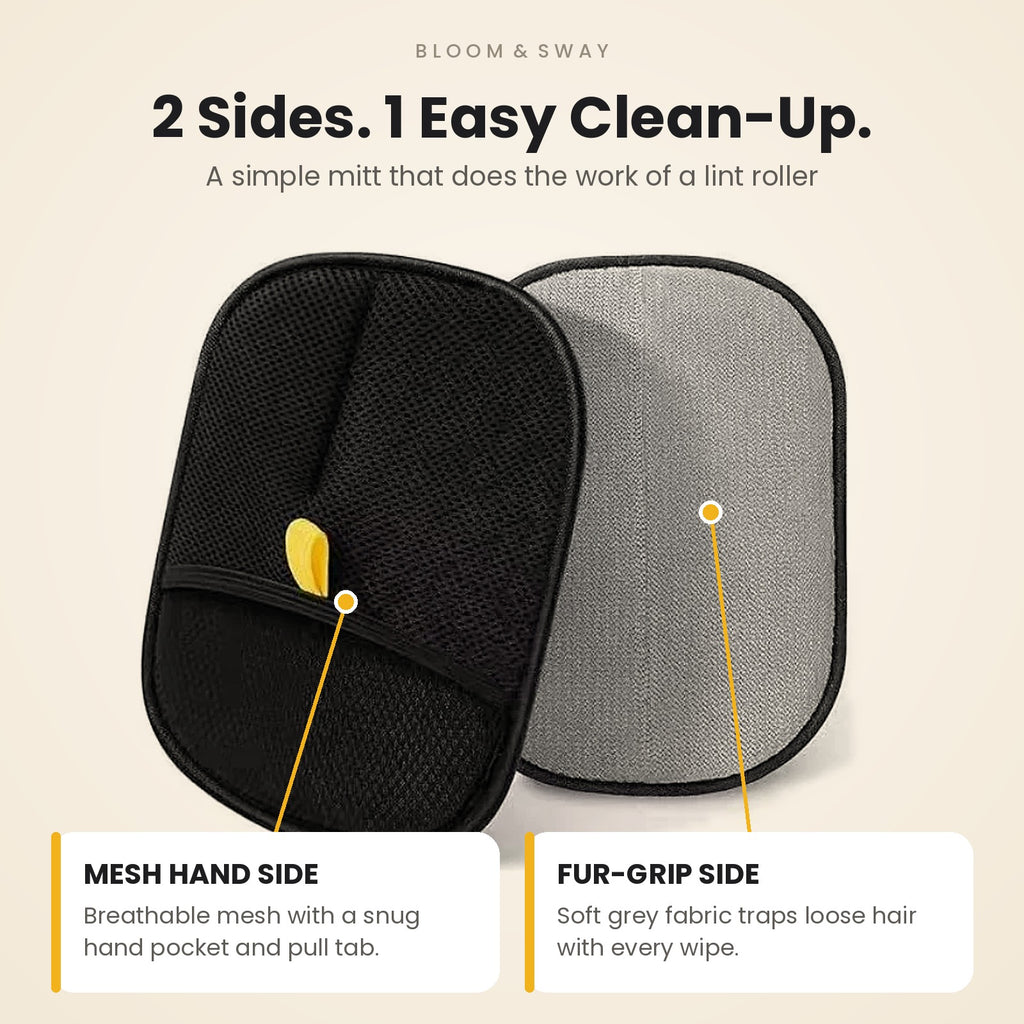 Double-Sided Pet Hair Remover Glove – view 2
