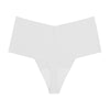 Women's High Waist Seamless Ice Silk T-shaped Cotton Crotch Underwear