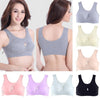 BLOOM & SWAY Cotton Anti-Sag Sports Bra – Breathable, Non-Stretch Support with Natural Lift