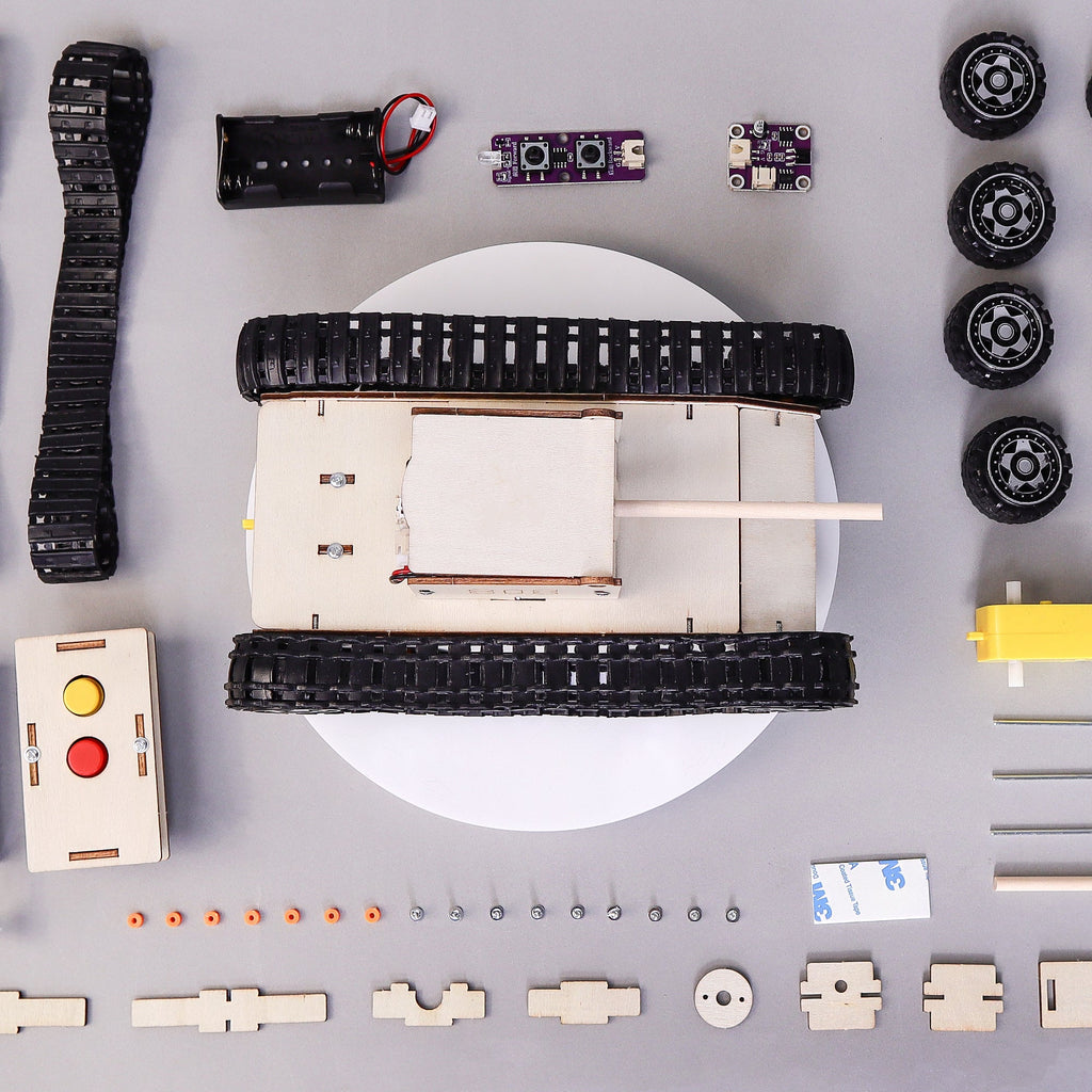 Remote Control Tank DIY Kit – view 5