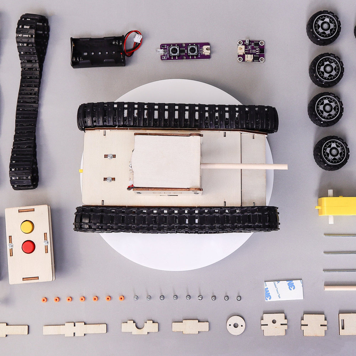 Remote Control Tank DIY Kit – view 5