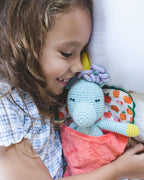 Luna the Unicorn Plush Toy with Sleeping Bag – view 4