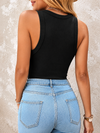 BloomandSway EasyWear Round Neck Vest with Built-In Support