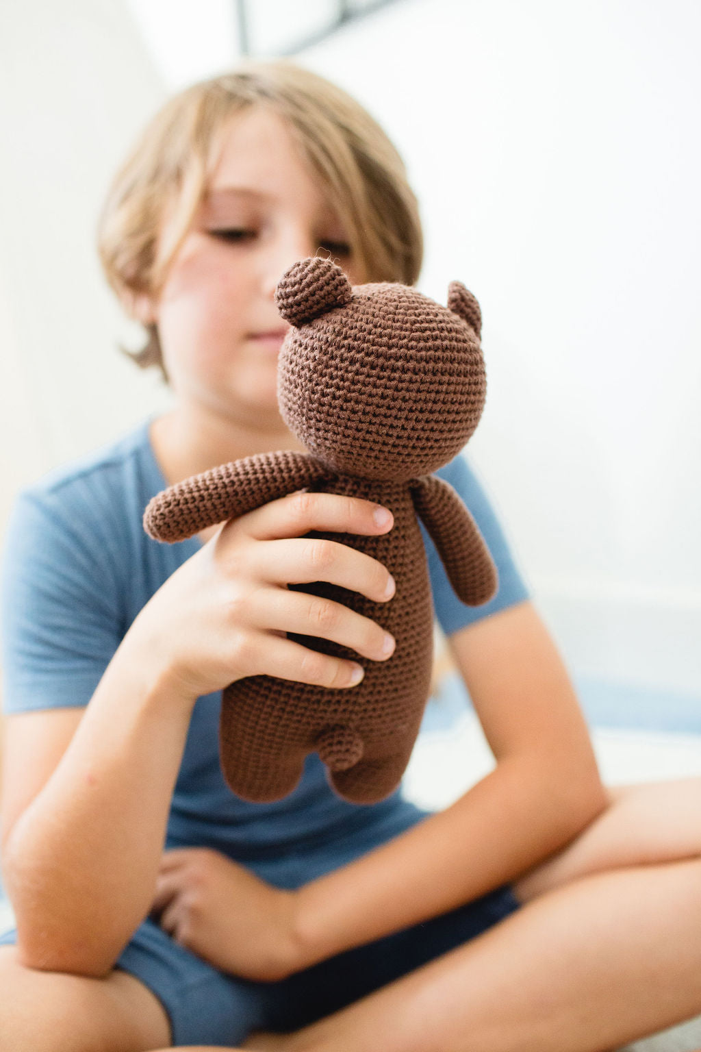 Berry the Bear Plush Toy with Sleeping Bag – view 2