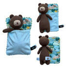 Berry the Bear Plush Toy with Sleeping Bag – view 8