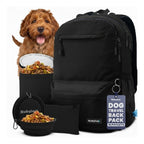 Dog Travel Backpack with Bowls & Food Storage – view 10