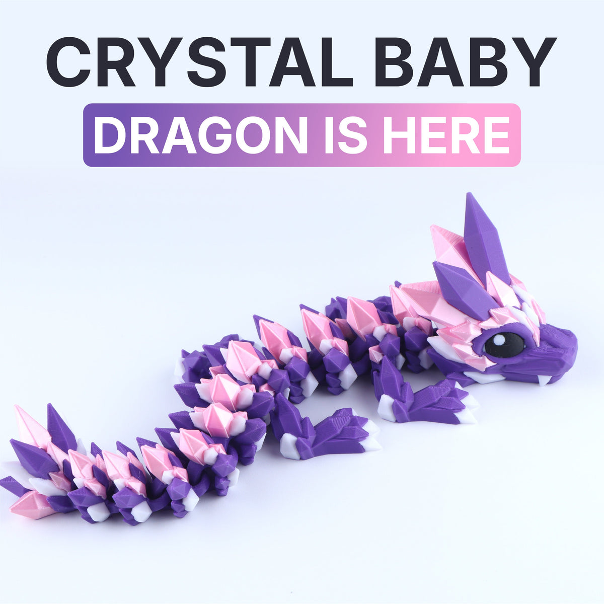 Crystal Baby Dragon Fidget Toy – view 2