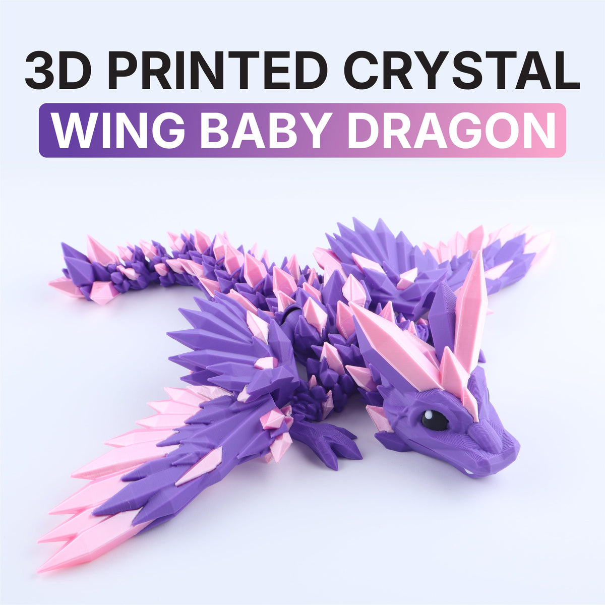 Crystal Wing Baby Dragon – view 2