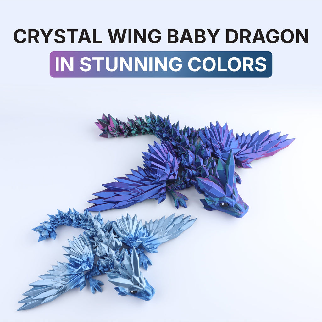 Crystal Wing Baby Dragon – view 4