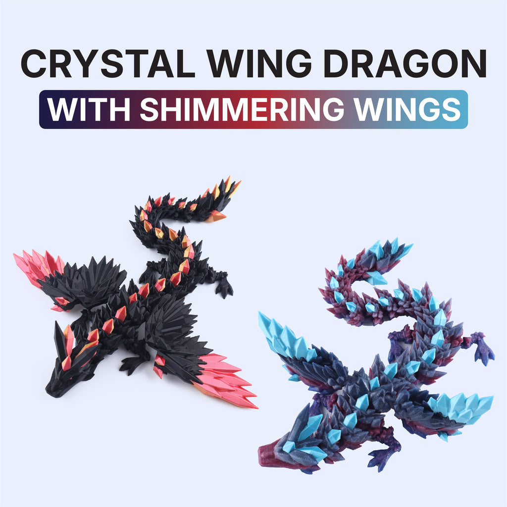 Crystal Wing Dragon Fidget Toy – view 2