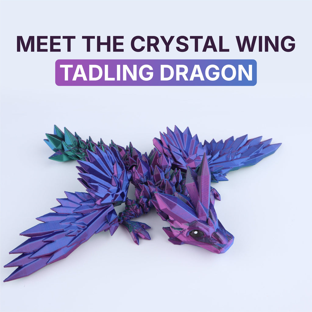 Crystal Wing Tadling Dragon – view 3