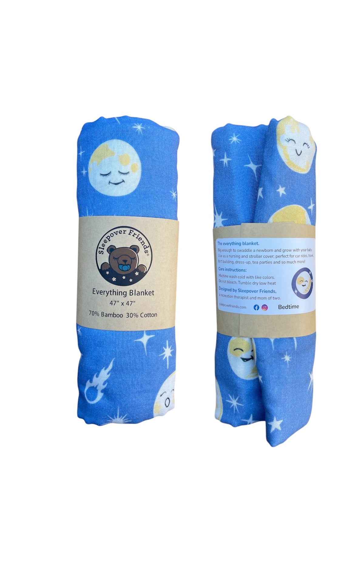 Bedtime Baby Swaddle Blanket