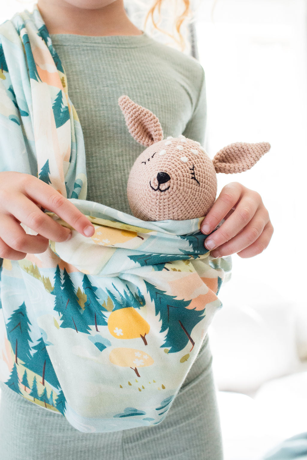 Enchanted River Baby Swaddle Blanket – view 4