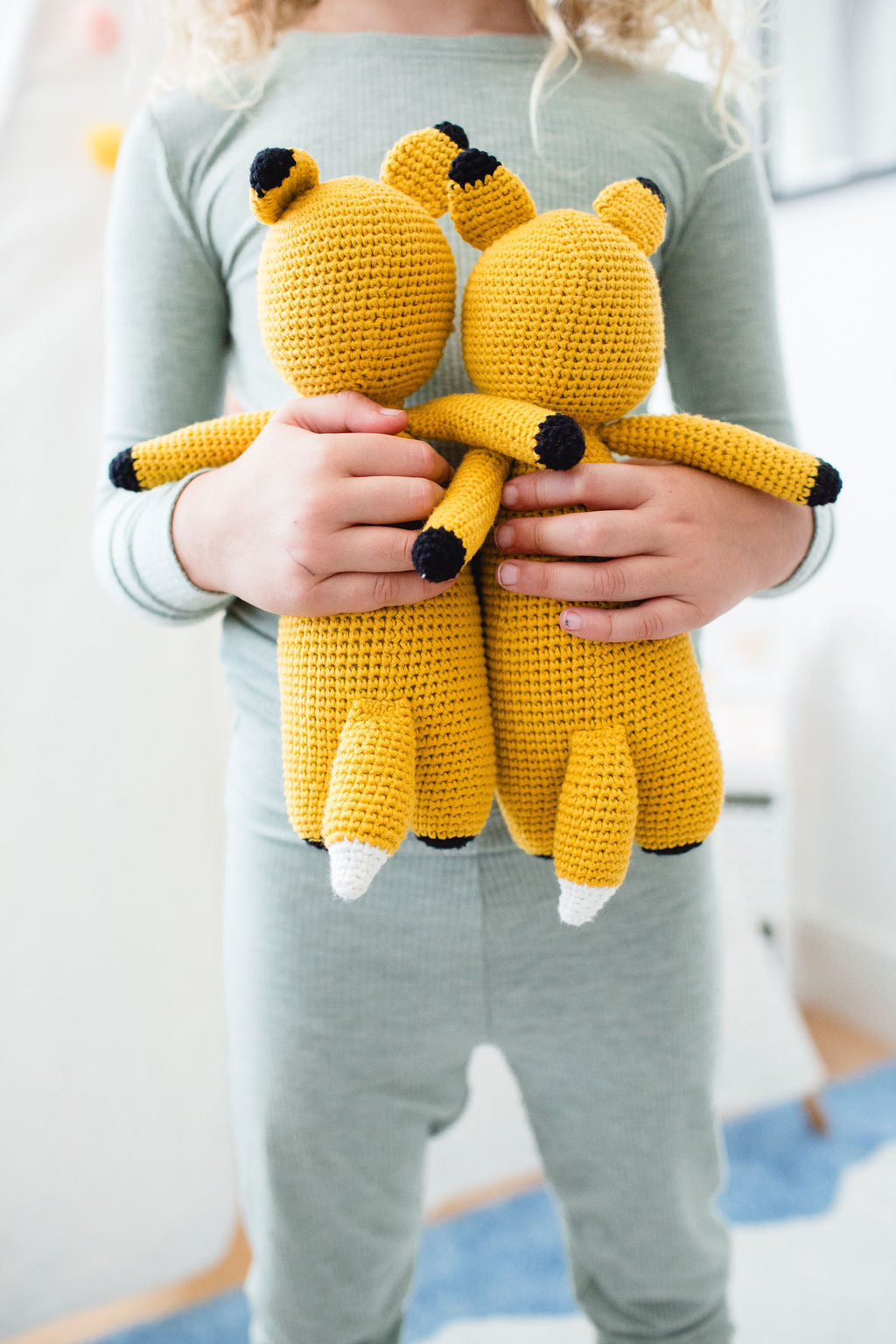 Forest the Fox Plush Toy with Sleeping Bag – view 2