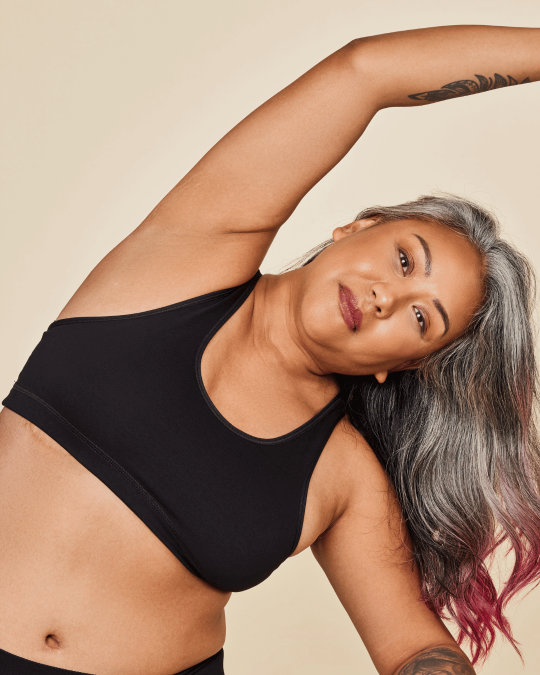 Glide Cotton Racerback Bralette – view 11