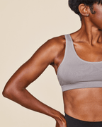 Glide Cotton Racerback Bralette – view 6
