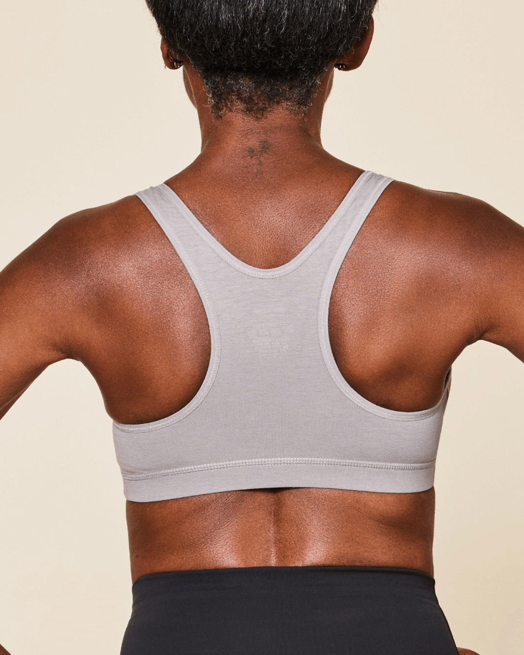 Glide Cotton Racerback Bralette – view 7