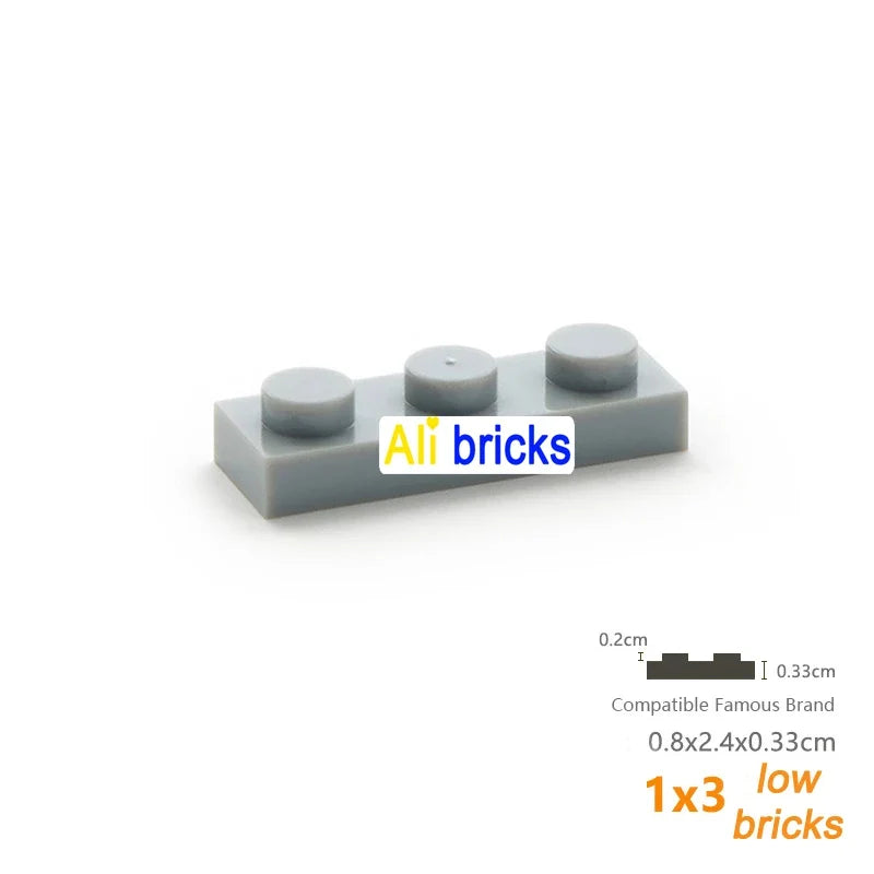 60PCS 1x3 Thin Building Plates – view 14
