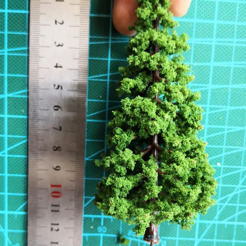 HO Scale 1:87 Model Pine Trees (2PCS) – view 4