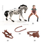 Realistic Horse & Rider Figurines – view 11