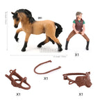 Realistic Horse & Rider Figurines – view 7