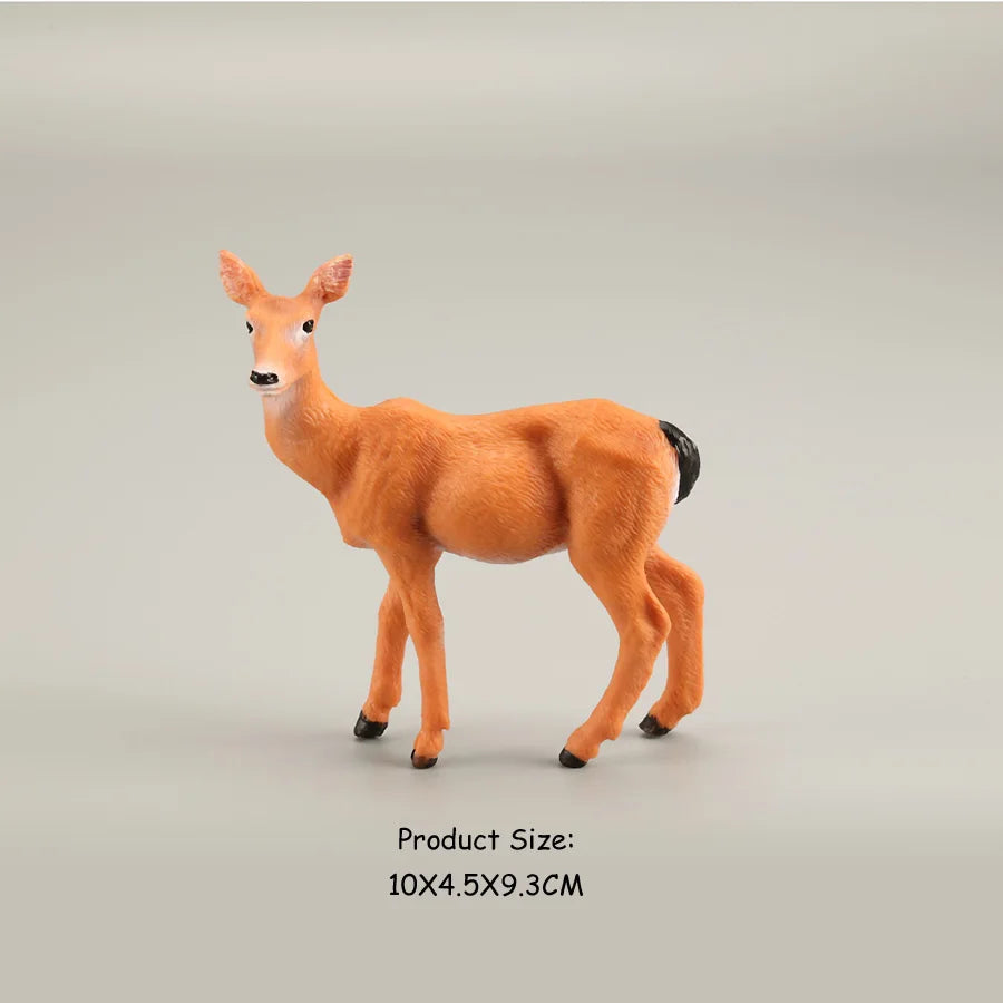 Deer & Elk Figurine Family Set – view 7