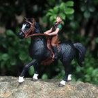 Realistic Horse & Rider Figurines – view 3
