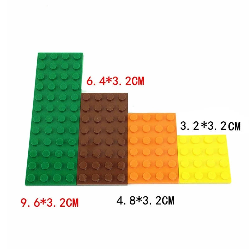 10PCS 4x12 Thin Building Plates – view 4