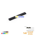 50PCS 1x8 Smooth Tiles Bulk Pack – view 10