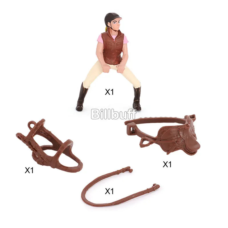 Realistic Horse & Rider Figurines – view 20