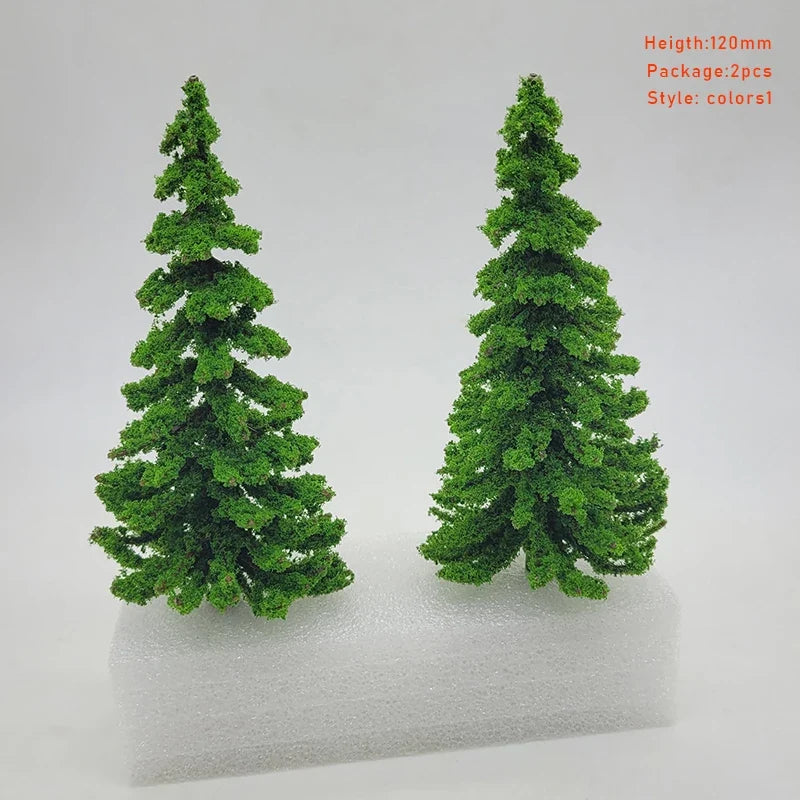 HO Scale 1:87 Model Pine Trees (2PCS) – view 26