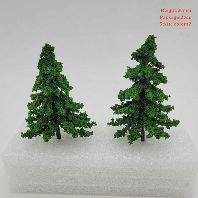 HO Scale 1:87 Model Pine Trees (2PCS) – view 17
