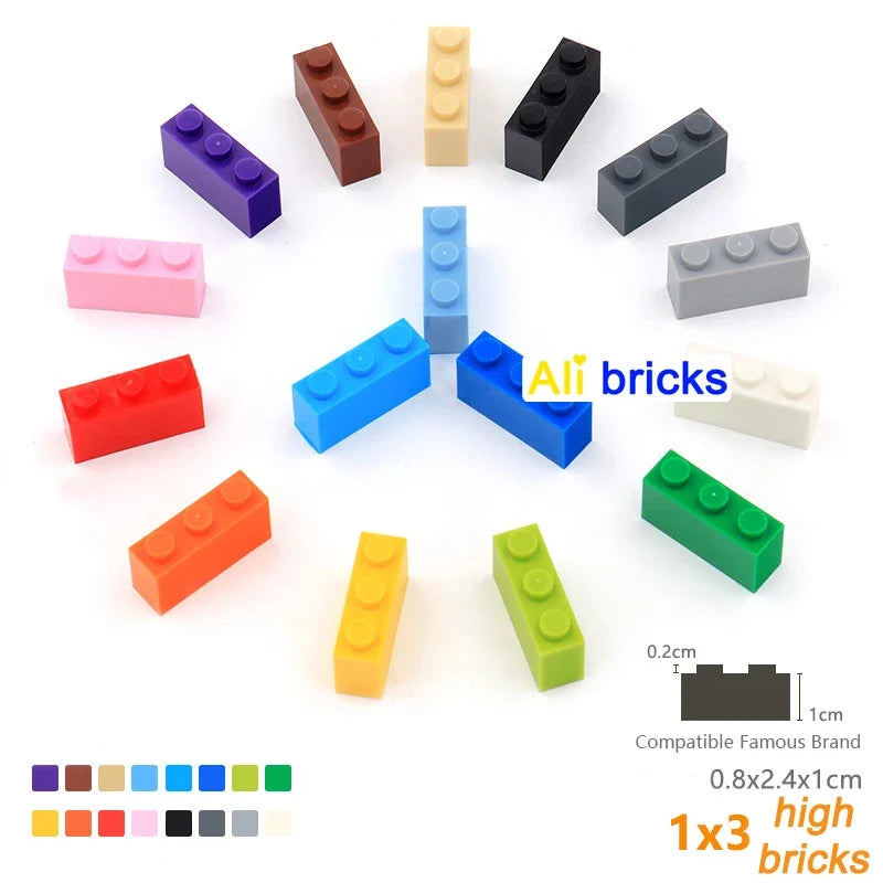 20PCS Classic 1x3 Building Bricks – view 3