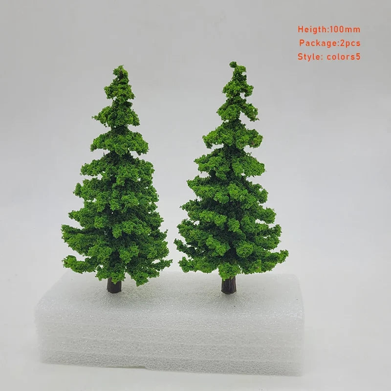 HO Scale 1:87 Model Pine Trees (2PCS) – view 15
