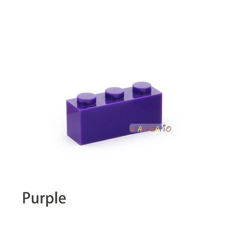 60PCS 1x3 Thick Building Bricks – view 13