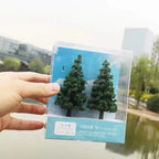 HO Scale 1:87 Model Pine Trees (2PCS) – view 5