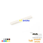 50PCS 1x8 Smooth Tiles Bulk Pack – view 9