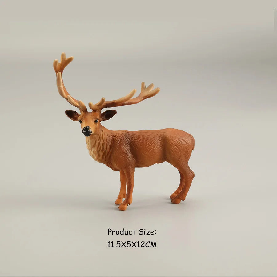 Deer & Elk Figurine Family Set – view 23
