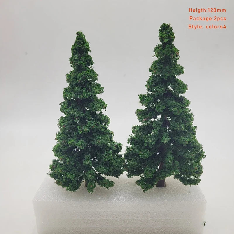 HO Scale 1:87 Model Pine Trees (2PCS) – view 14