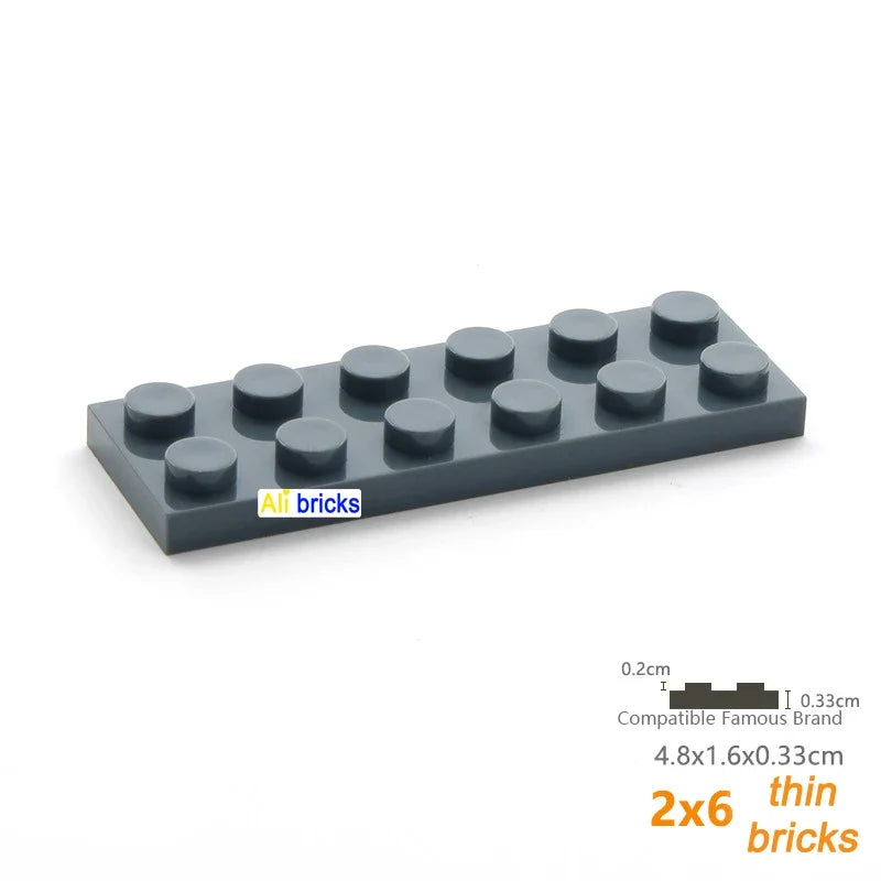 12PCS 2x6 Thin Building Plates – view 9