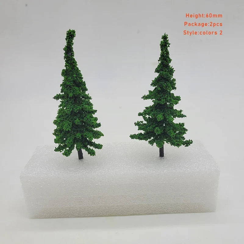 HO Scale 1:87 Model Pine Trees (2PCS) – view 13