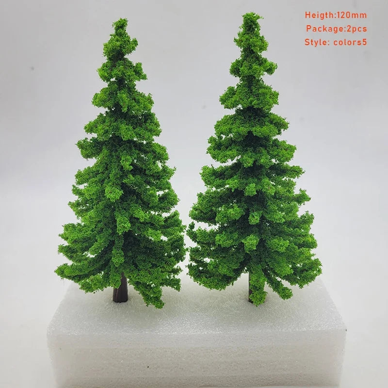 HO Scale 1:87 Model Pine Trees (2PCS) – view 24