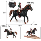 Realistic Horse & Rider Figurines – view 12