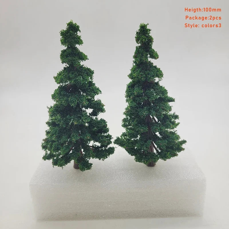 HO Scale 1:87 Model Pine Trees (2PCS) – view 20
