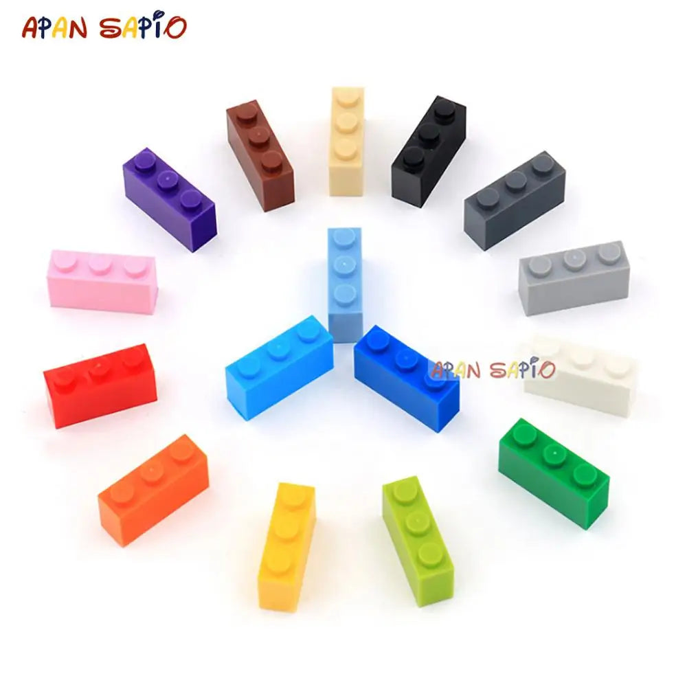 60PCS 1x3 Thick Building Bricks – view 11