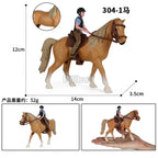 Realistic Horse & Rider Figurines – view 8