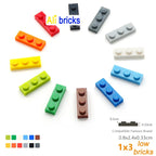 60PCS 1x3 Thin Building Plates