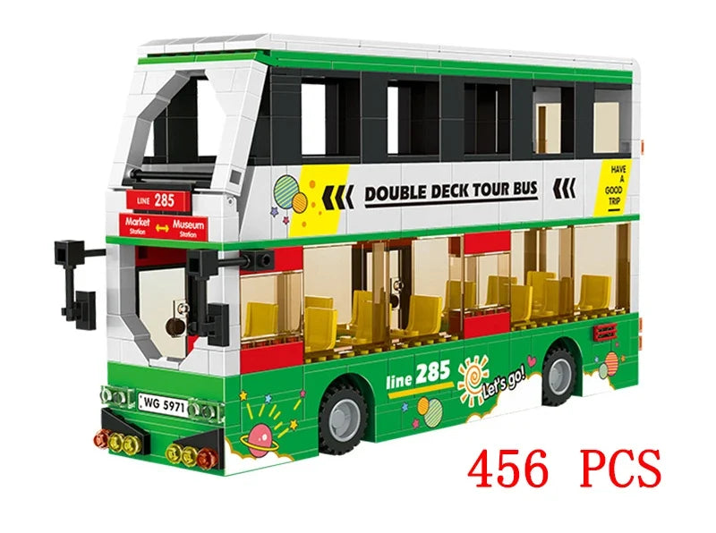 London Double-Decker Bus Building Blocks – view 17