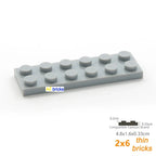 12PCS 2x6 Thin Building Plates – view 5