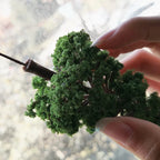 HO Scale 1:87 Model Pine Trees (2PCS) – view 3